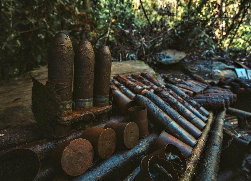 Kokoda Trail ammunition