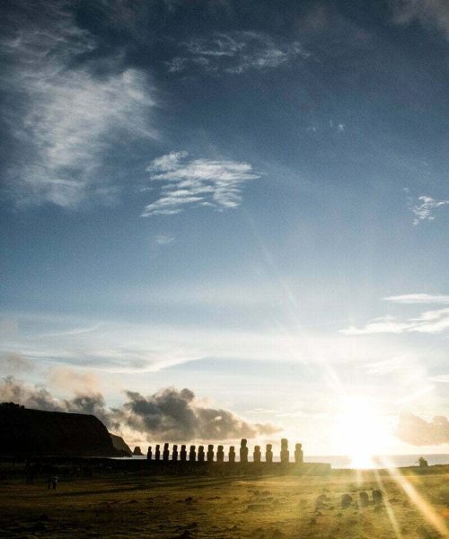 Easter Island sunrise